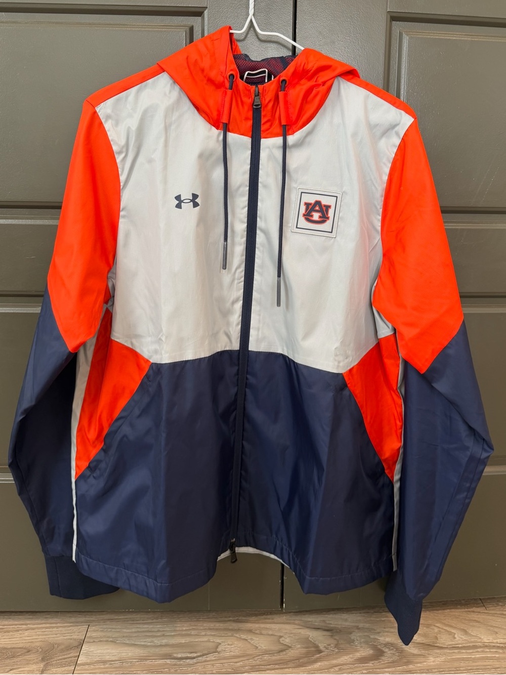 Under Armour Auburn Colorblock Windbreaker